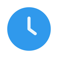 clock flat icon