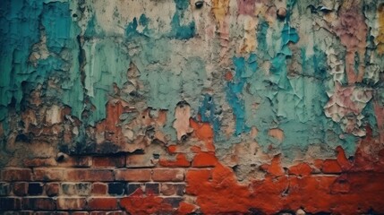 grunge wall texture, generative ai