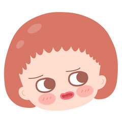 Baby Bangs Girl Doubt