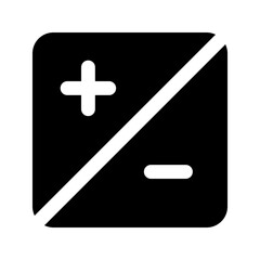 Fototapeta premium exposure glyph icon