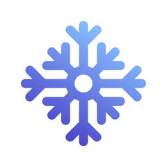 snowflake gradient icon