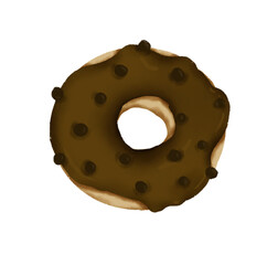 chocolate donut