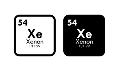 xenon icon set. vector template illustration  for web design