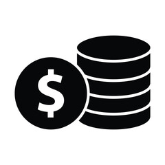 Business money budget vector icon