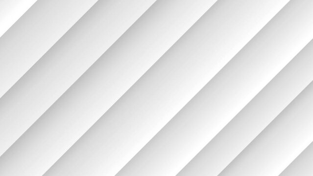 4K Footage Light grey corporate abstract background of looping animated gradient geometric shapes