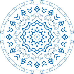 Modern Mandala Design 