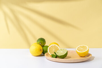 レモン  ライム　ミント　 © maikopowerpad