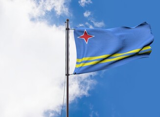 Aruba - Waving Flag