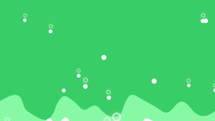 Captivating Liquid Transitions with Bubbles, High resolution easy to use transition.