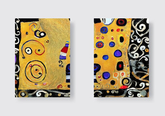 Abstract tribal art shapes collection, tribal doodle decoration set.