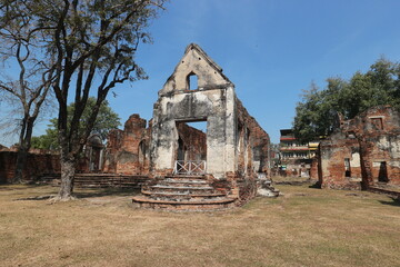 タイの遺跡　ウィチャエーンハウス