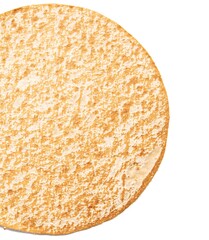 Armenian lavash isolated on white background.