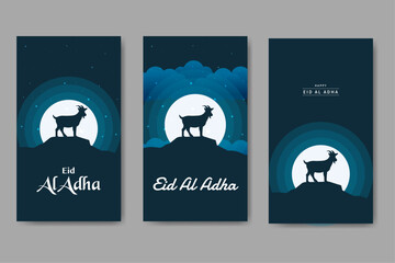 Eid Al Adha Night Template Bundle