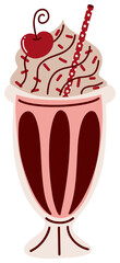 Stylized Classic Milkshake