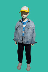 Full length child mannequin