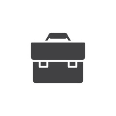 Office bag vector icon