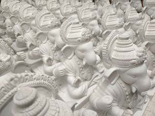 Ganesh Ganpati idol or murti making process, Workshop for making idols of lord Ganesh for upcoming...