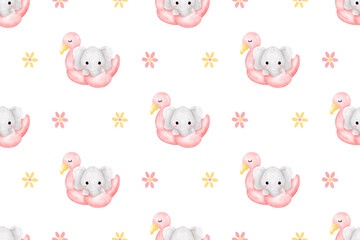 Cute Elephant Background, Summer Background, Animal Background