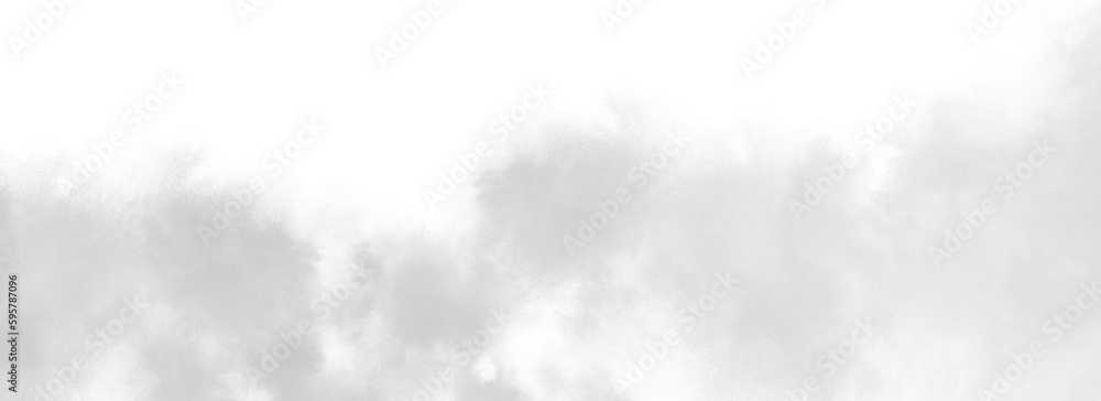 Wall mural colorful smoke steam isolated transparent background. fog and mist effect for text or space