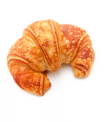 Croissant isolated on white