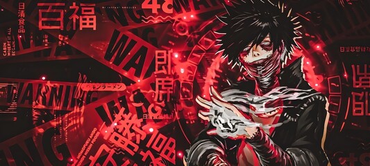 Red Anime Thumbnail No Text