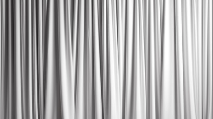 Obraz premium Brightly lit white curtains for your background, generative AI.