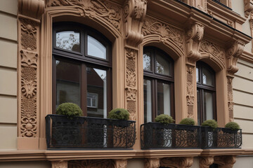 Obraz premium external decorative elements. AI Generated