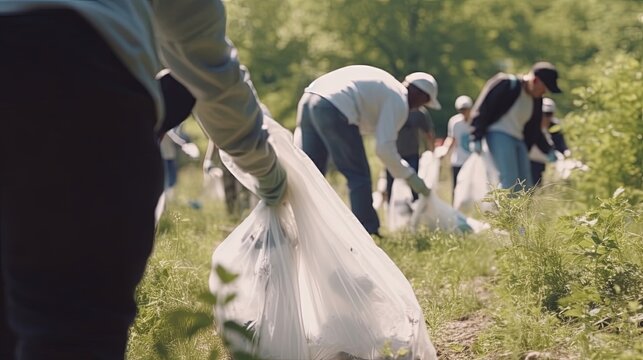 Every Memorial Day, volunteers gather to clean up and beautify their communities, creating a more welcoming and vibrant environment for all. Generated by AI.