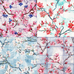 beautiful cherry blossom sakura background