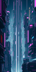 Abstract vertical wallpaper background Generative AI