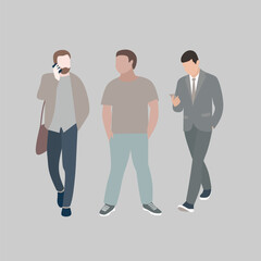 Fototapeta premium Businessman vector illustration