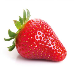 Juicy and Delicious The Perfectly Ripe Red Strawberry