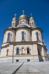 Fototapeta na wymiar Transfiguration Cathedral in Vladivostok, Russia