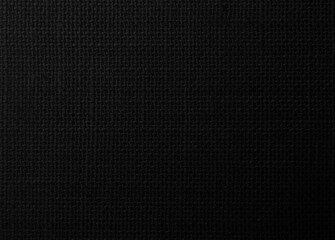 Black Hemp rope texture background. Haircloth wale black dark cloth wallpaper. Rustic sackcloth canvas fabric texture in natural.
