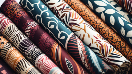 Textile Background, Generated AI