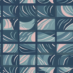 Dreamy Botanicals: An Abstract Pattern of Natural Space Design
