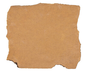 isolated photo of old blank brown grunge paper