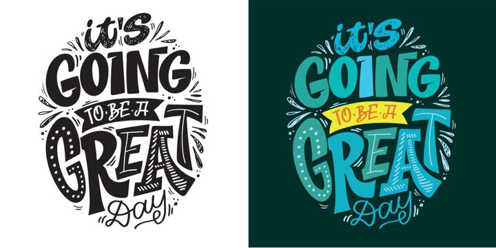 Sketch banner with fun slogan for concept design. Hand drawn illustration. Modern calligraphy quote. Typography tee print design. Cute lettering for clothes fashion. Vector