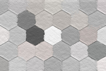 Black and white Geometric pattern with a rough texture background. Background texture wall and have copy space for text. Picture for creative wallpaper or design art work.