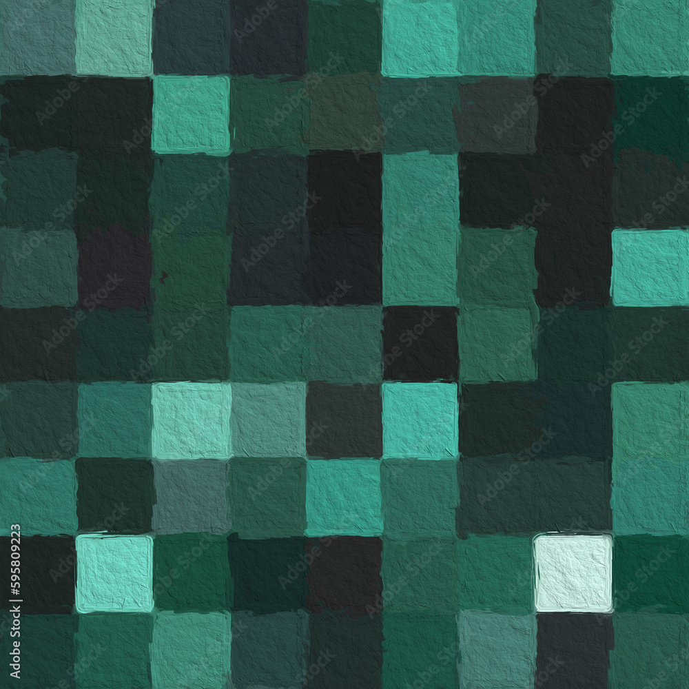 Wall mural colorful abstract mosaic with a rough texture background. colored square pattern background. picture