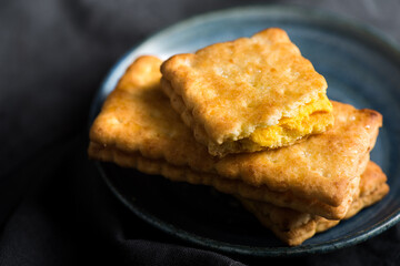 isolate sanwich biscuits