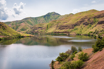 Winding River of Hells Canyon National Recreation Area