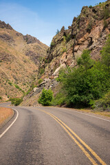 Road Through Hells Canyon National Recreation Area