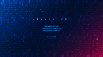 Abstract cybersport visualization. © majcot