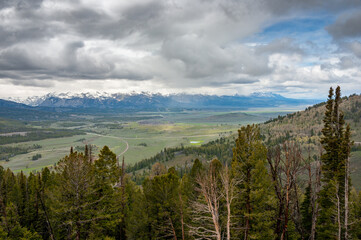 The Sawtooth Mountains, Mountain range in Idaho