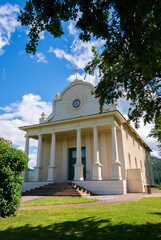 View of the Church at Historic Old Mission State Park in Idaho