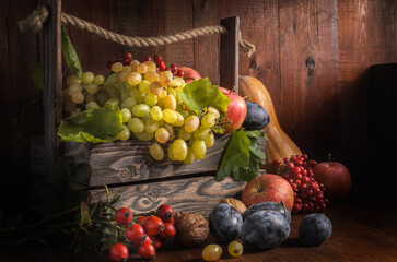 grapes and other fruits