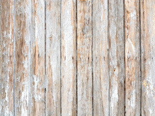 Obraz premium Background white old wooden planks board texture.