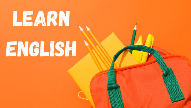 Image for English language day, learning English language concept