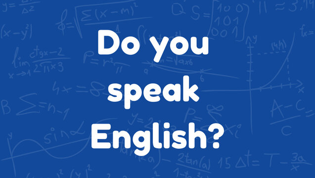 Image for English language day, learning English language concept